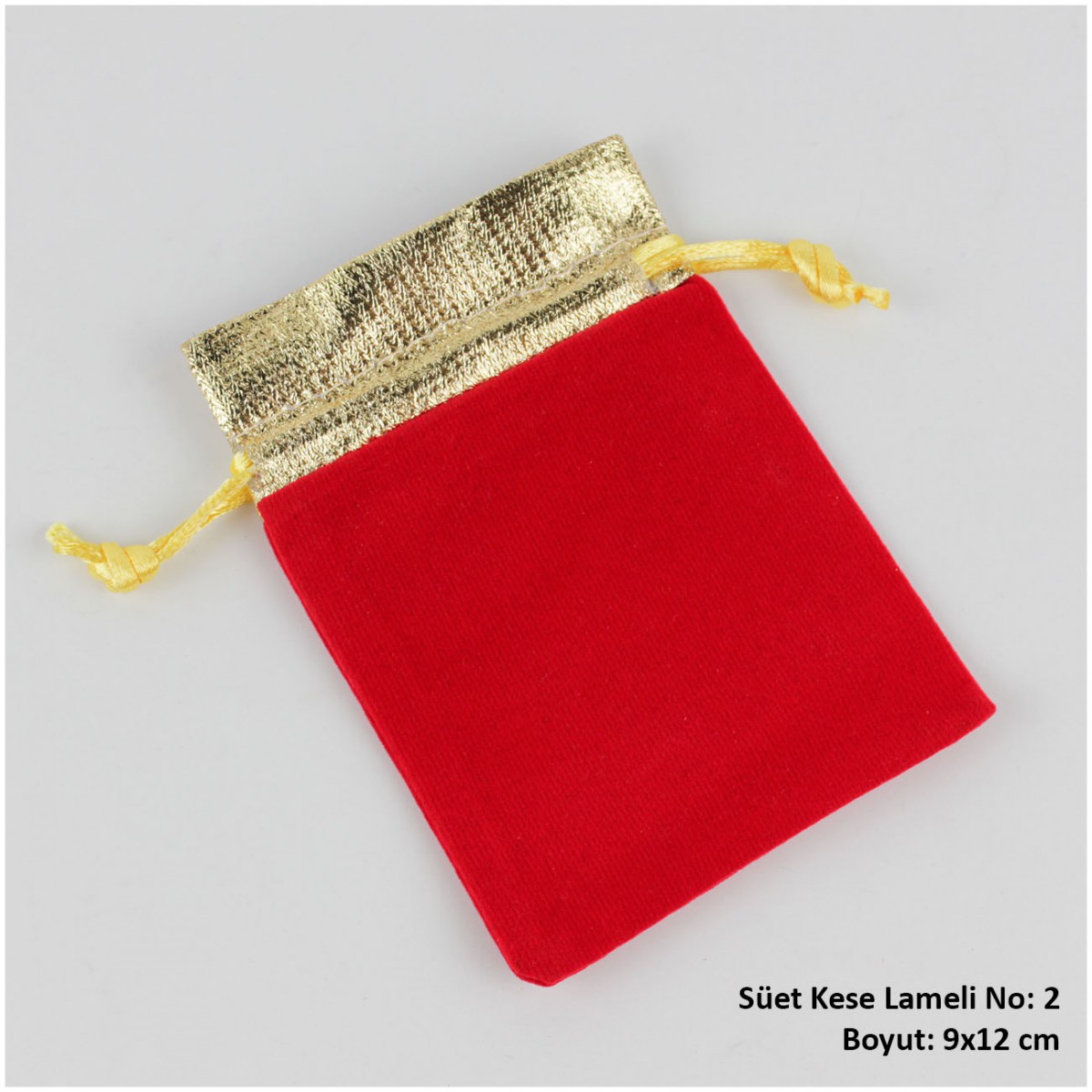 Süet Kuyumcu Kesesi Lameli  No:2 100 Adet
