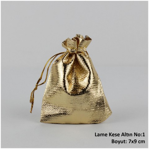 Kuyumcu Lame Kese Altın 7x9 cm 500 Adet